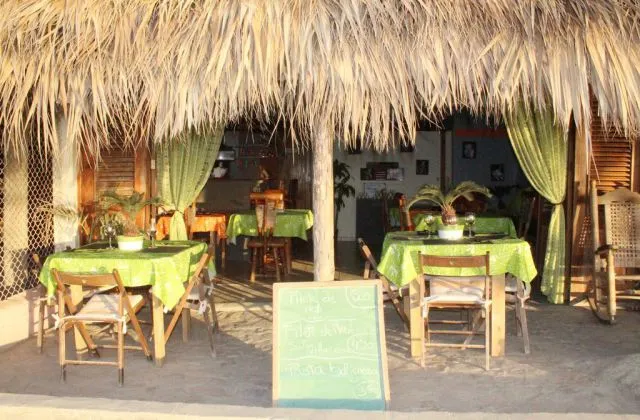 Guesthouse Villa Rosa Punta Rucia restaurant